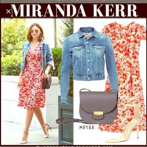 Rebecca Taylor Cherry Blossom Wrap Dress